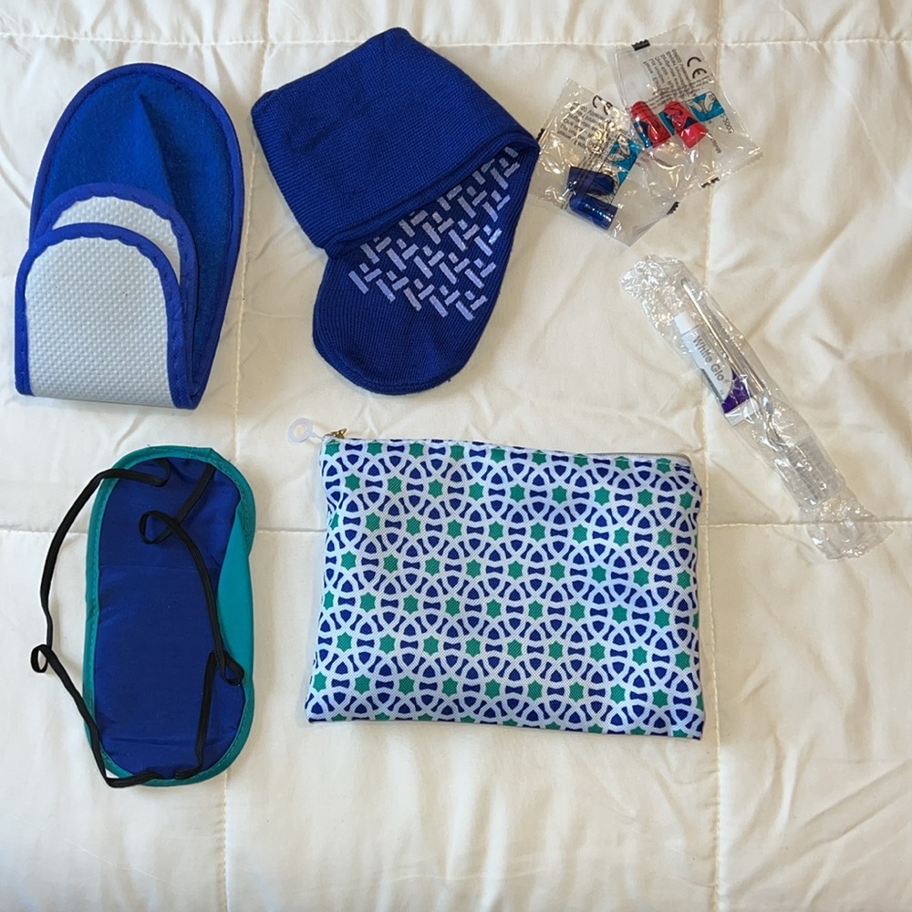 Turkish Airlines amenity kit ✈️